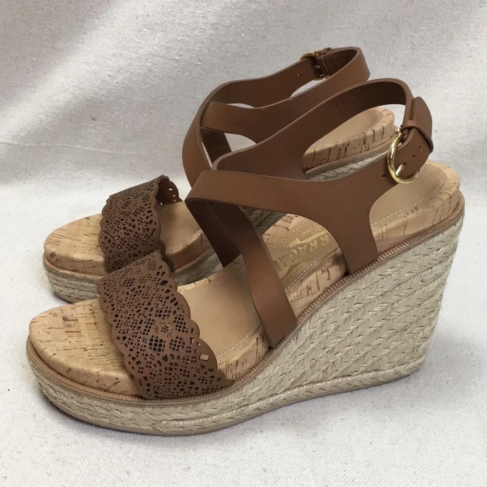 Salvatore Ferragamo Gioela Wedge Sandals